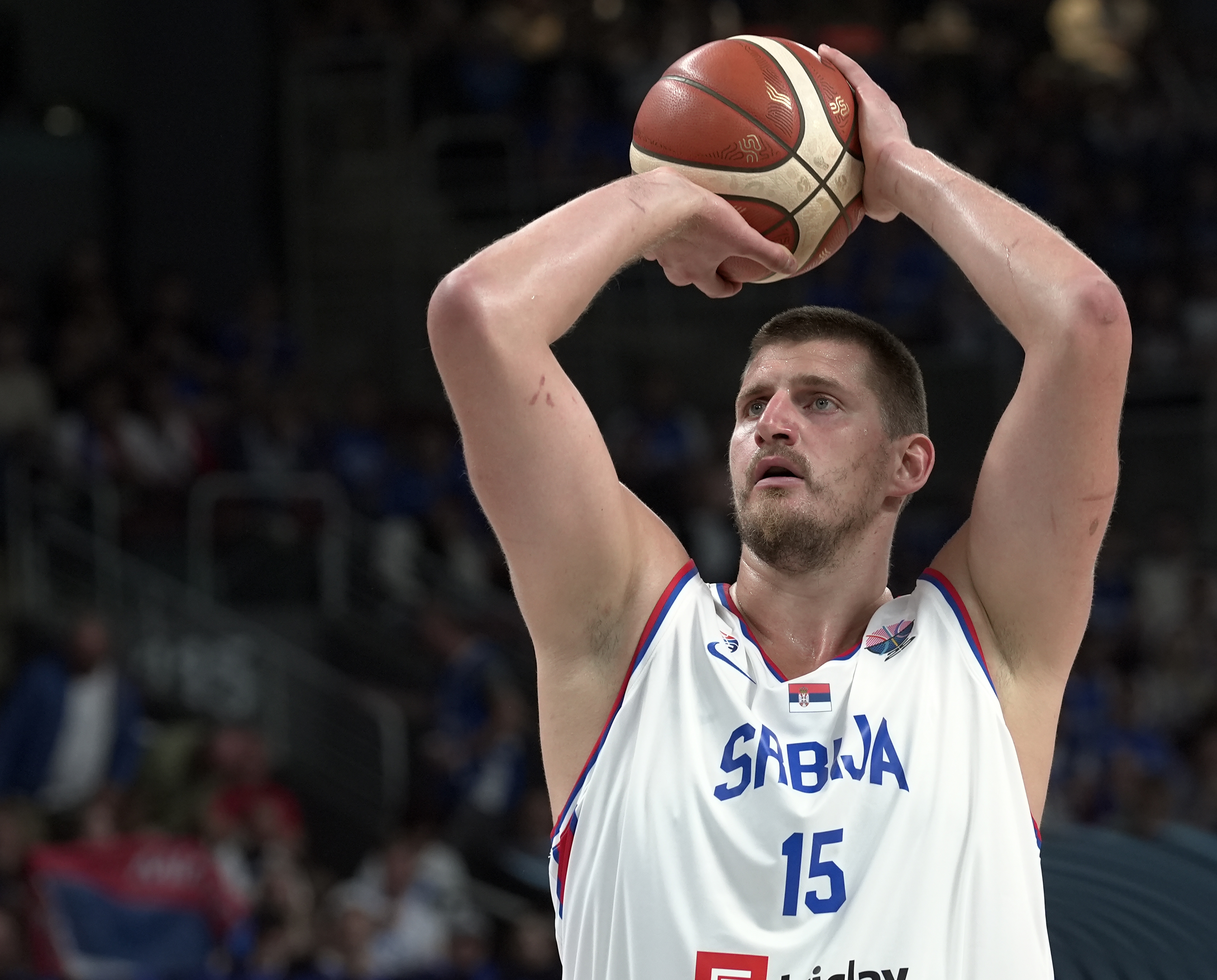 九游体育-三节打卡！约基奇出战22分钟 10中8砍下23分10板3助2断2帽